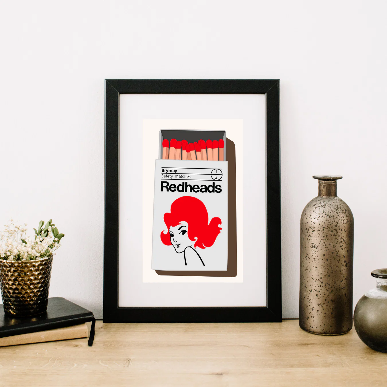 Redheads® Poster 1971 Matchbox - Image 3