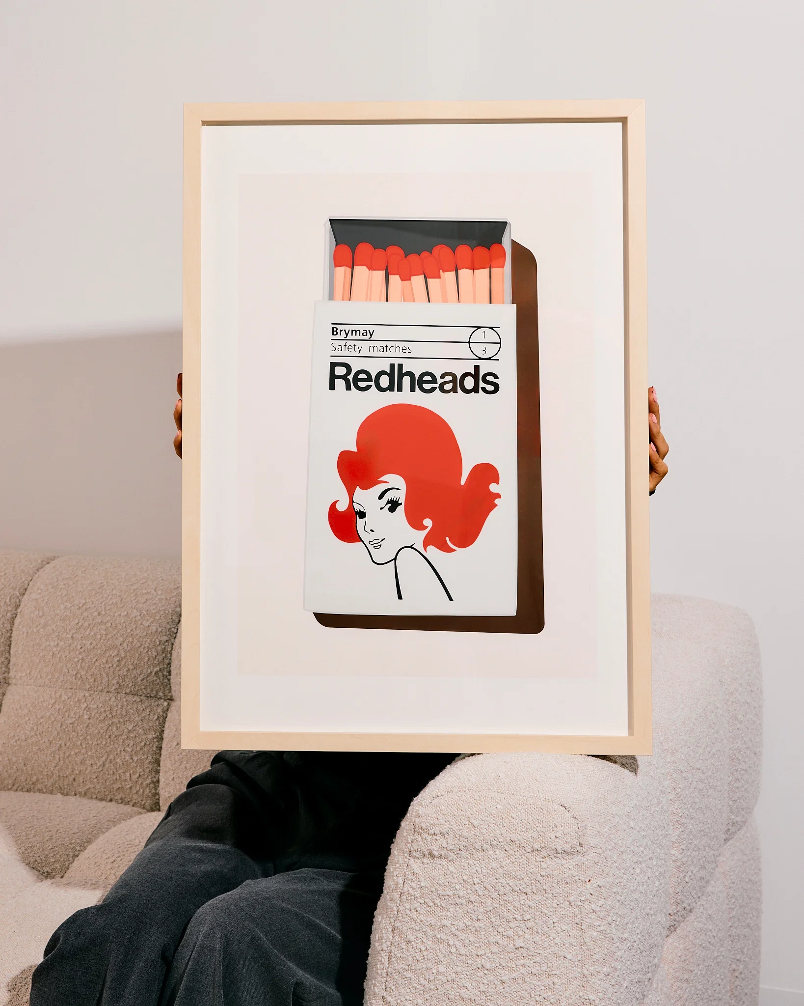 Redheads® Poster 1971 Matchbox - Image 4